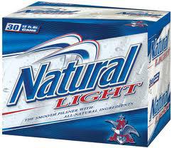 Anheuser-Busch - Natural Light (30 pack cans) (30 pack cans)