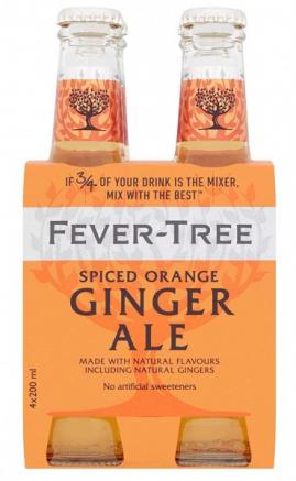 Fever Tree - Spiced Orange Ginger Beer 4pk Btl. (4 pack cans) (4 pack cans)